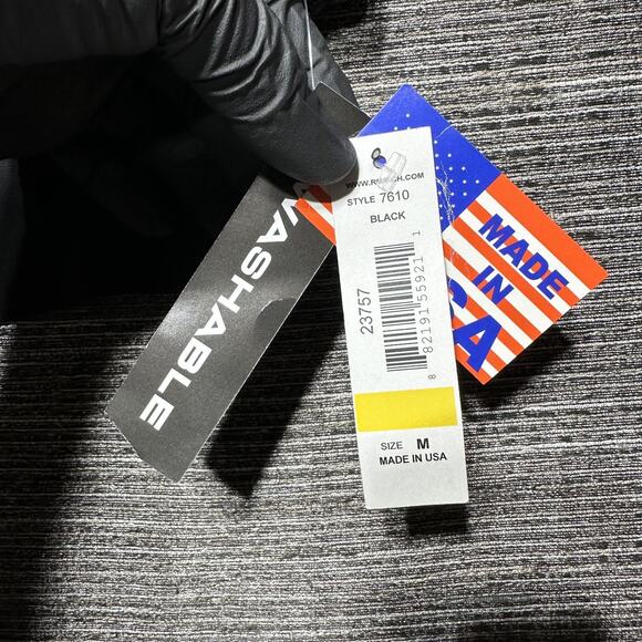 R&M Richards Women's M Black Sheer Cardigan Made in USA - Picture 5 of 13